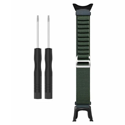 For Sunnto Ambit 3 / Ambit 3 Sport / Ambit 3 Run Peak Loop Nylon Bands Sport Nylon Replacement Strap