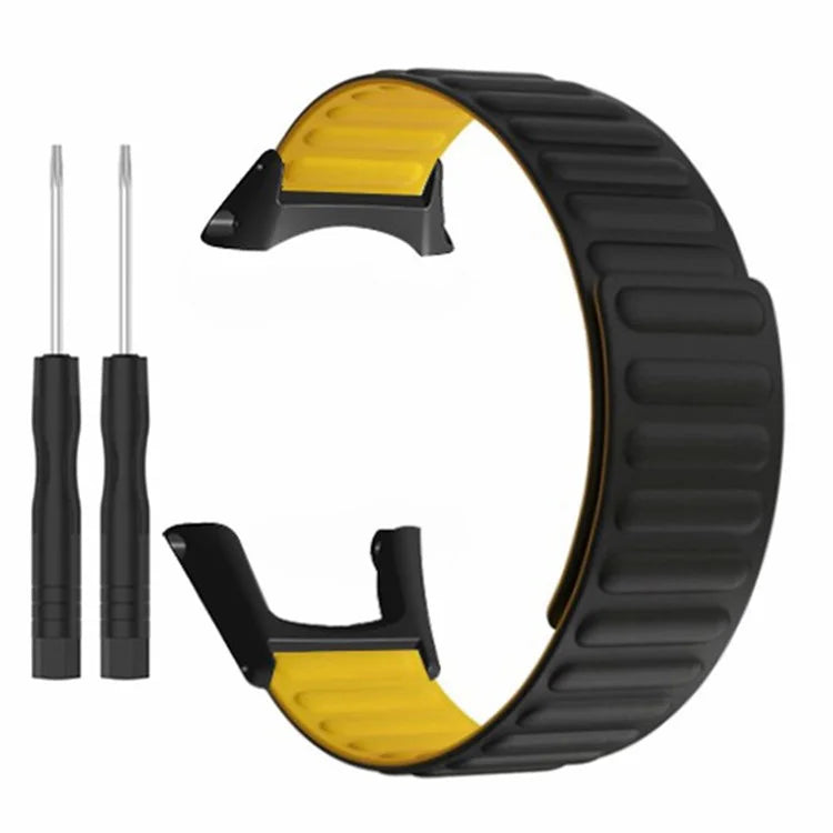 For Sunnto Ambit 3 / Ambit 3 Sport / Ambit 3 Run Silicone Sport Strap Magnetic Watch Band