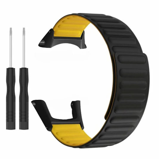 For Sunnto Ambit 3 / Ambit 3 Sport / Ambit 3 Run Silicone Sport Strap Magnetic Watch Band