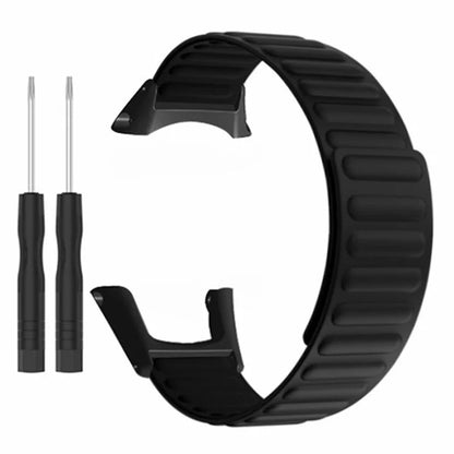 For Sunnto Ambit 3 / Ambit 3 Sport / Ambit 3 Run Silicone Sport Strap Magnetic Watch Band