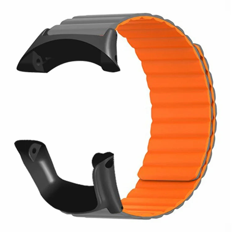 For Sunnto Ambit 3 / Ambit 3 Sport / Ambit 3 Run Silicone Sport Strap Magnetic Watch Band