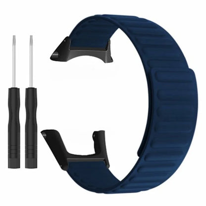 For Sunnto Ambit 3 / Ambit 3 Sport / Ambit 3 Run Silicone Sport Strap Magnetic Watch Band