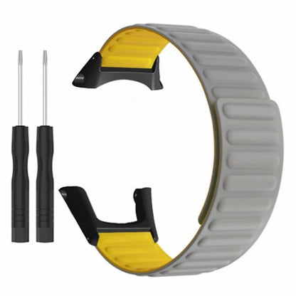 For Sunnto Ambit 3 / Ambit 3 Sport / Ambit 3 Run Silicone Sport Strap Magnetic Watch Band