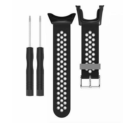 For Sunnto Ambit 3 / Ambit 3 Sport / Ambit 3 Run Watch Band Silicone Breathable Wristband