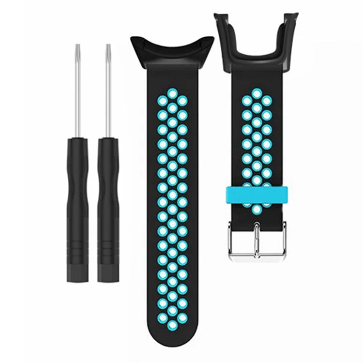 For Sunnto Ambit 3 / Ambit 3 Sport / Ambit 3 Run Watch Band Silicone Breathable Wristband