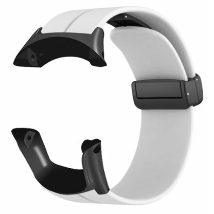For Sunnto Ambit 3 / Ambit 3 Sport / Ambit 3 Run Watch Band Silicone Soft Strap with Magnetic Folding Clasp