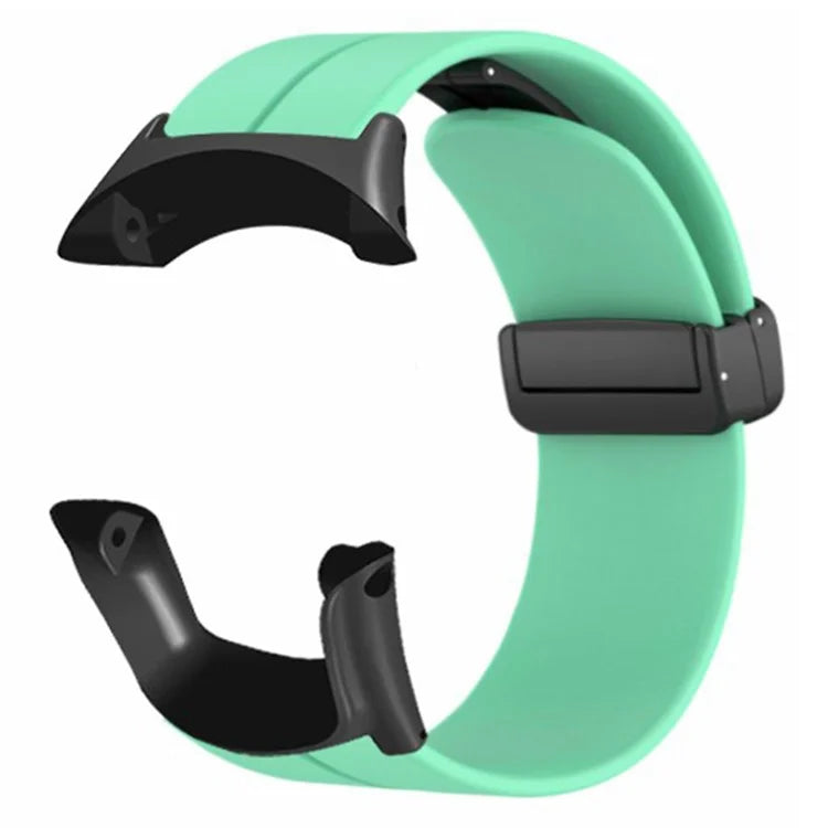 For Sunnto Ambit 3 / Ambit 3 Sport / Ambit 3 Run Watch Band Silicone Soft Strap with Magnetic Folding Clasp