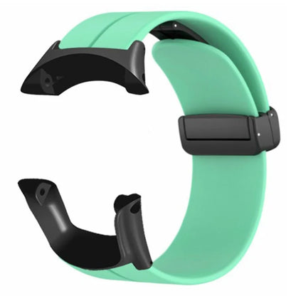 For Sunnto Ambit 3 / Ambit 3 Sport / Ambit 3 Run Watch Band Silicone Soft Strap with Magnetic Folding Clasp