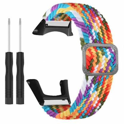 For Sunnto Ambit 3 / Ambit 3 Sport / Ambit 3 Run Braided Nylon Watch Band Adjustable Wrist Strap