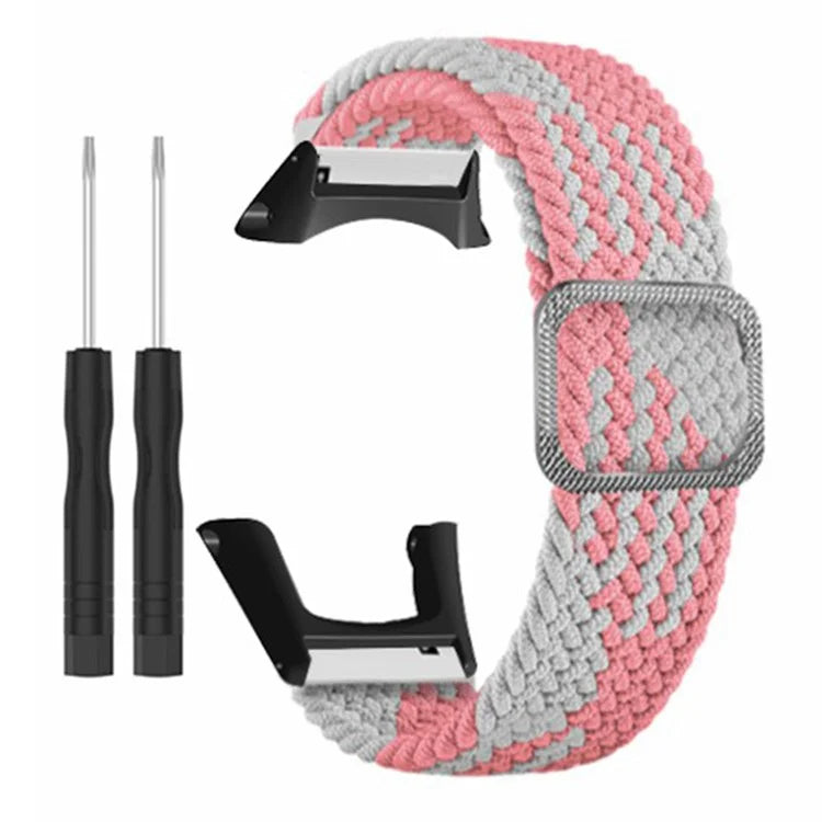For Sunnto Ambit 3 / Ambit 3 Sport / Ambit 3 Run Braided Nylon Watch Band Adjustable Wrist Strap