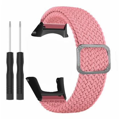 For Sunnto Ambit 3 / Ambit 3 Sport / Ambit 3 Run Braided Nylon Watch Band Adjustable Wrist Strap
