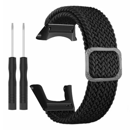 For Sunnto Ambit 3 / Ambit 3 Sport / Ambit 3 Run Braided Nylon Watch Band Adjustable Wrist Strap