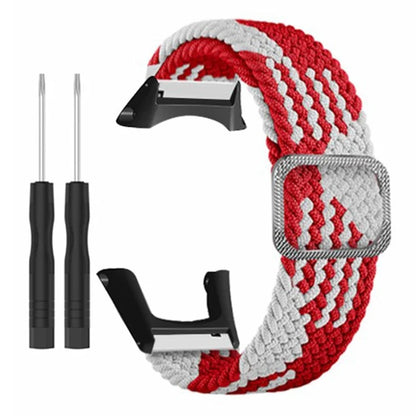 For Sunnto Ambit 3 / Ambit 3 Sport / Ambit 3 Run Braided Nylon Watch Band Adjustable Wrist Strap