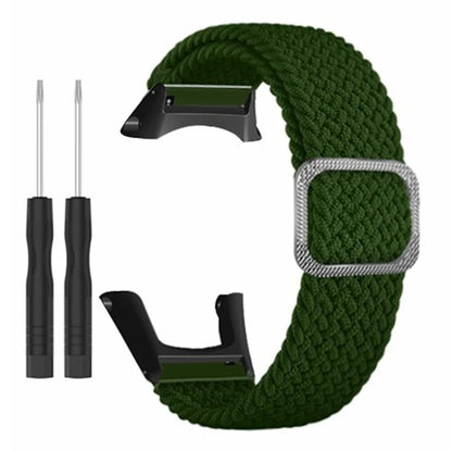 For Sunnto Ambit 3 / Ambit 3 Sport / Ambit 3 Run Braided Nylon Watch Band Adjustable Wrist Strap