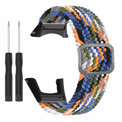 For Sunnto Ambit 3 / Ambit 3 Sport / Ambit 3 Run Braided Nylon Watch Band Adjustable Wrist Strap