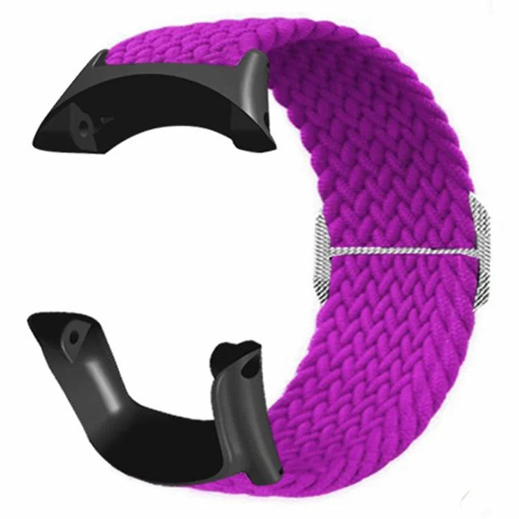 For Sunnto Ambit 3 / Ambit 3 Sport / Ambit 3 Run Braided Nylon Watch Band Adjustable Wrist Strap