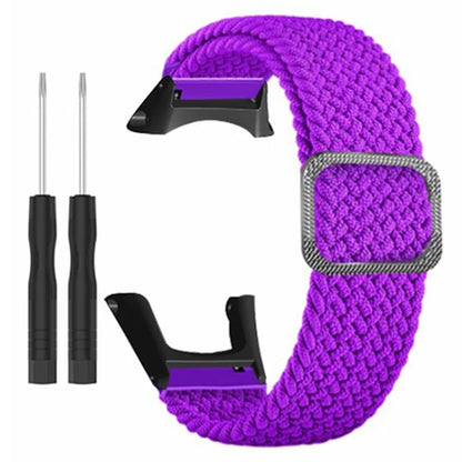For Sunnto Ambit 3 / Ambit 3 Sport / Ambit 3 Run Braided Nylon Watch Band Adjustable Wrist Strap