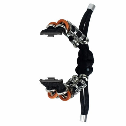 For Xiaomi Redmi Watch 4 Adjustable Watch Strap Bead Braided Nylon Band