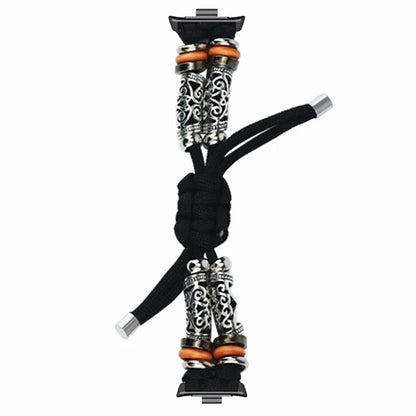 For Xiaomi Redmi Watch 4 Adjustable Watch Strap Bead Braided Nylon Band
