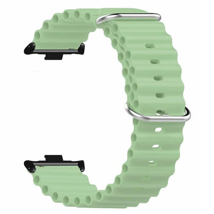 For Xiaomi Redmi Watch 4 Silicone Watch Band Wrist Strap with Alloy Connector