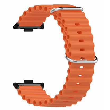 For Xiaomi Redmi Watch 4 Silicone Watch Band Wrist Strap with Alloy Connector