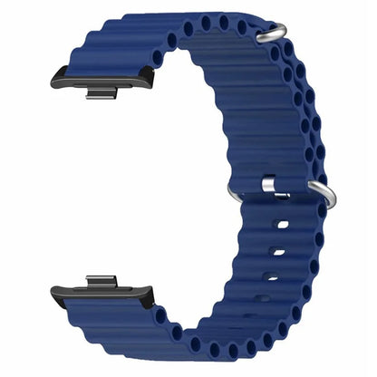 For Xiaomi Redmi Watch 4 Silicone Watch Band Wrist Strap with Alloy Connector