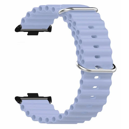 For Xiaomi Redmi Watch 4 Silicone Watch Band Wrist Strap with Alloy Connector