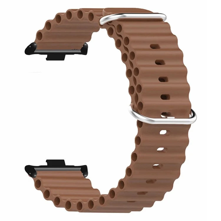 For Xiaomi Redmi Watch 4 Silicone Watch Band Wrist Strap with Alloy Connector