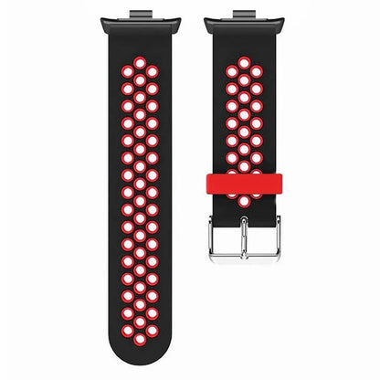 For Xiaomi Redmi Watch 4 Dual Color Silicone Watch Band Wrist Strap