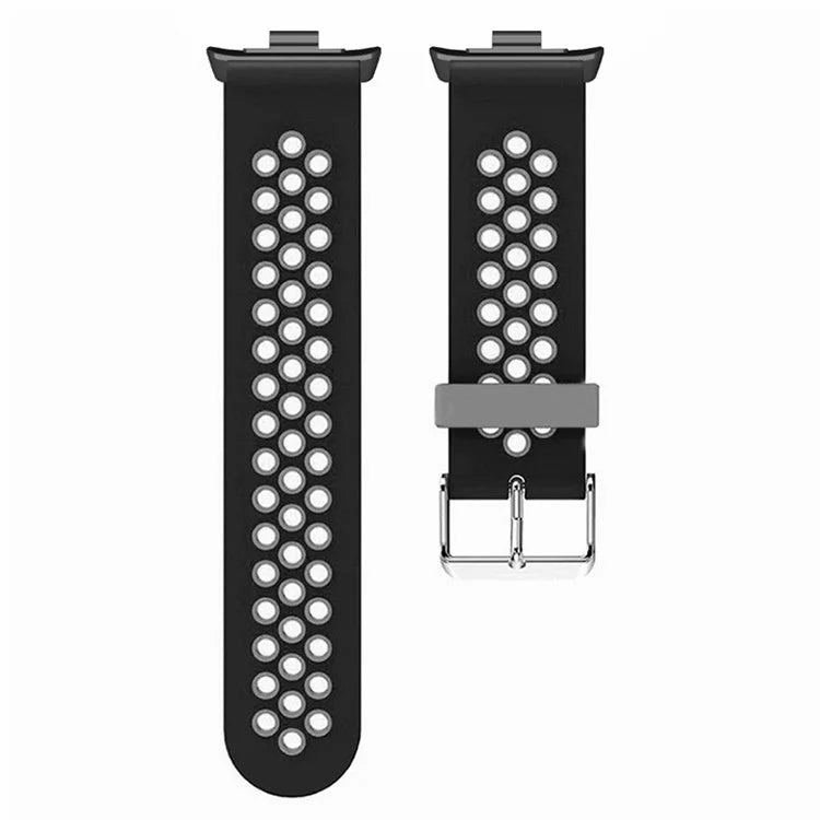 For Xiaomi Redmi Watch 4 Dual Color Silicone Watch Band Wrist Strap