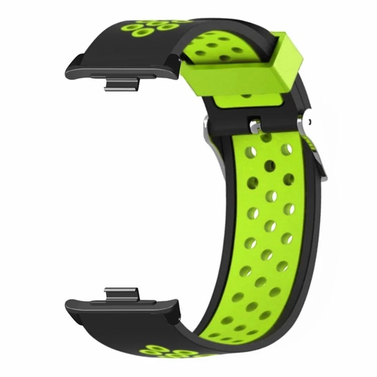 For Xiaomi Redmi Watch 4 Dual Color Silicone Watch Band Wrist Strap