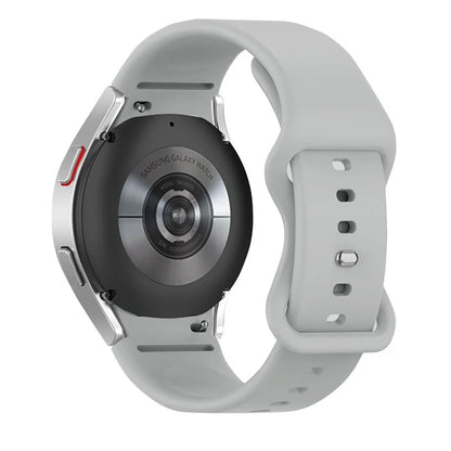 KALEBOL KLB-HDKGJ-001 For Samsung Galaxy Watch4 / Watch 5 / Watch6 Watch Strap Butterfly Buckle Silicone Band