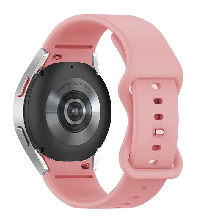 KALEBOL KLB-HDKGJ-001 For Samsung Galaxy Watch4 / Watch 5 / Watch6 Watch Strap Butterfly Buckle Silicone Band