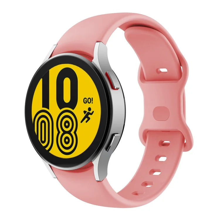 KALEBOL KLB-HDKGJ-001 For Samsung Galaxy Watch4 / Watch 5 / Watch6 Watch Strap Butterfly Buckle Silicone Band