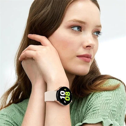 KALEBOL KLB-HDKGJ-001 For Samsung Galaxy Watch4 / Watch 5 / Watch6 Watch Strap Butterfly Buckle Silicone Band