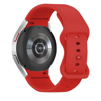 KALEBOL KLB-HDKGJ-001 For Samsung Galaxy Watch4 / Watch 5 / Watch6 Watch Strap Butterfly Buckle Silicone Band