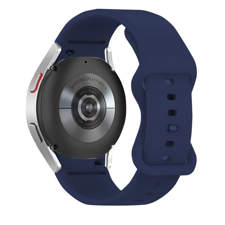 KALEBOL KLB-HDKGJ-001 For Samsung Galaxy Watch4 / Watch 5 / Watch6 Watch Strap Butterfly Buckle Silicone Band