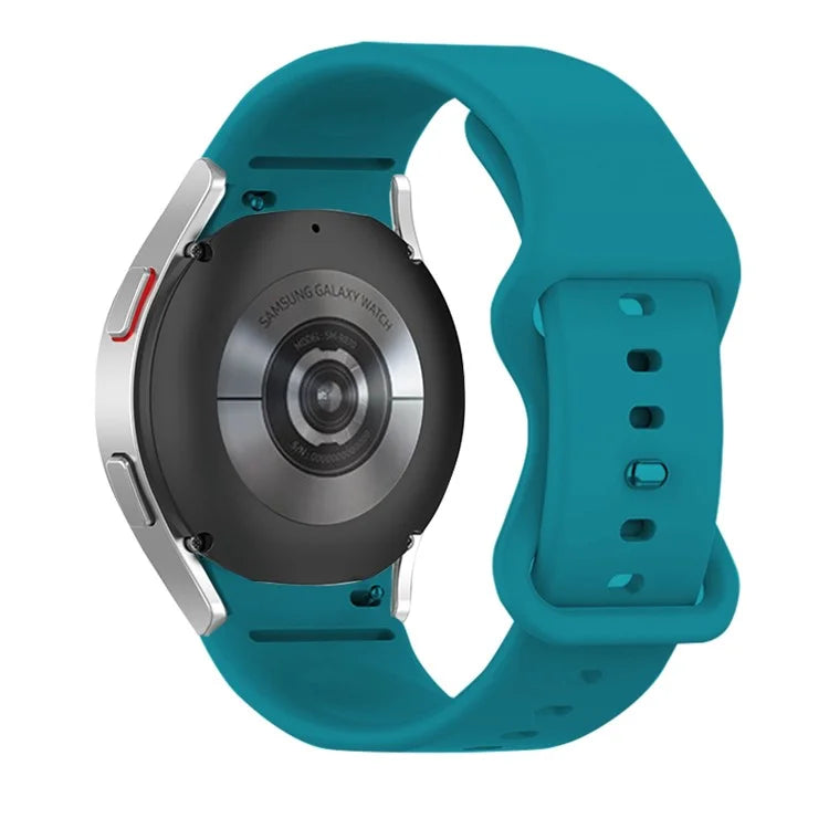 KALEBOL KLB-HDKGJ-001 For Samsung Galaxy Watch4 / Watch 5 / Watch6 Watch Strap Butterfly Buckle Silicone Band