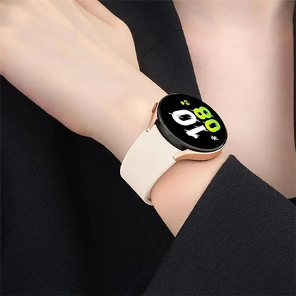 KALEBOL KLB-HDKGJ-001 For Samsung Galaxy Watch4 / Watch 5 / Watch6 Watch Strap Butterfly Buckle Silicone Band