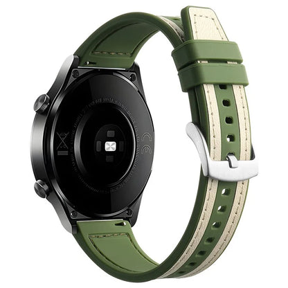 For Samsung Galaxy Watch3 45mm / Huawei Watch GT 4 46mm Watch Strap 22mm Wrist Band