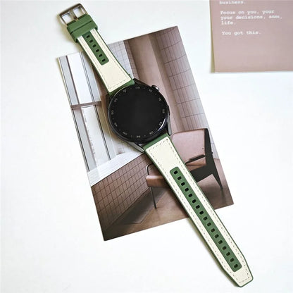 For Samsung Galaxy Watch3 45mm / Huawei Watch GT 4 46mm Watch Strap 22mm Wrist Band