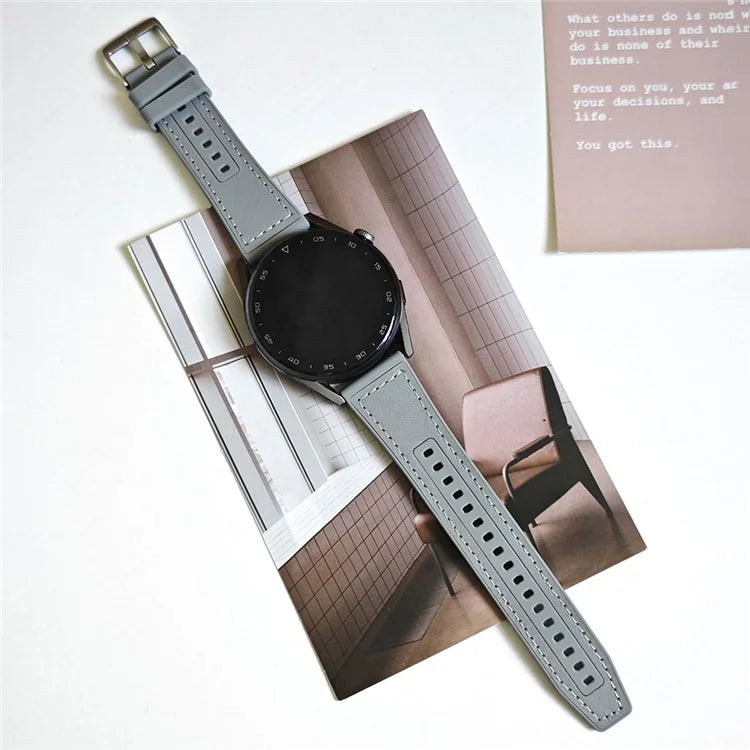 For Samsung Galaxy Watch3 45mm / Huawei Watch GT 4 46mm Watch Strap 22mm Wrist Band