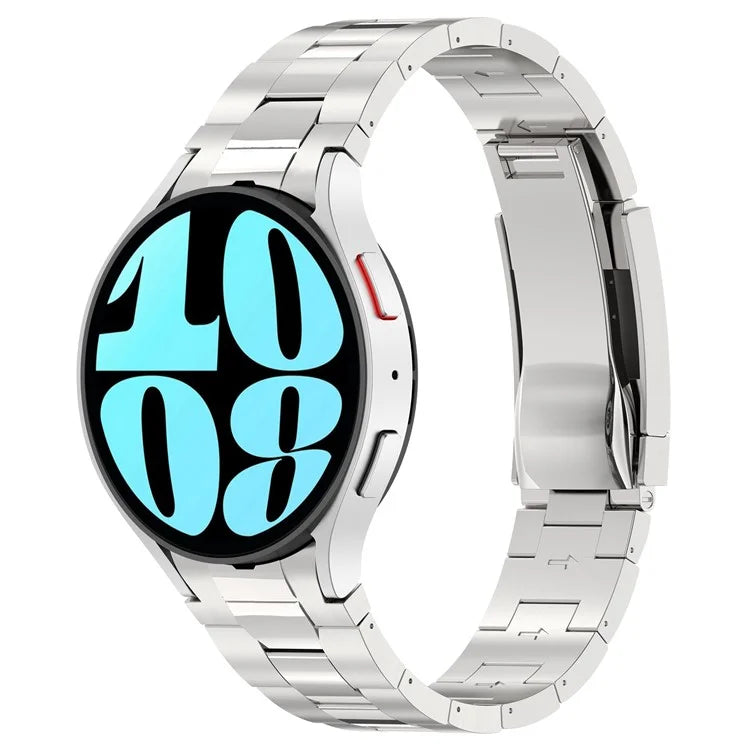 For Samsung Galaxy Watch6 / Watch6 Classic / Watch 5 Stainless Steel Watch Strap Quick Release Watchband