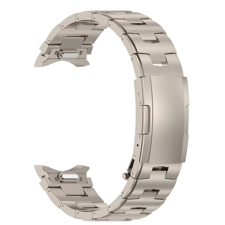 For Samsung Galaxy Watch6 / Watch6 Classic / Watch 5 Titanium Steel Watch Strap Quick Release Band