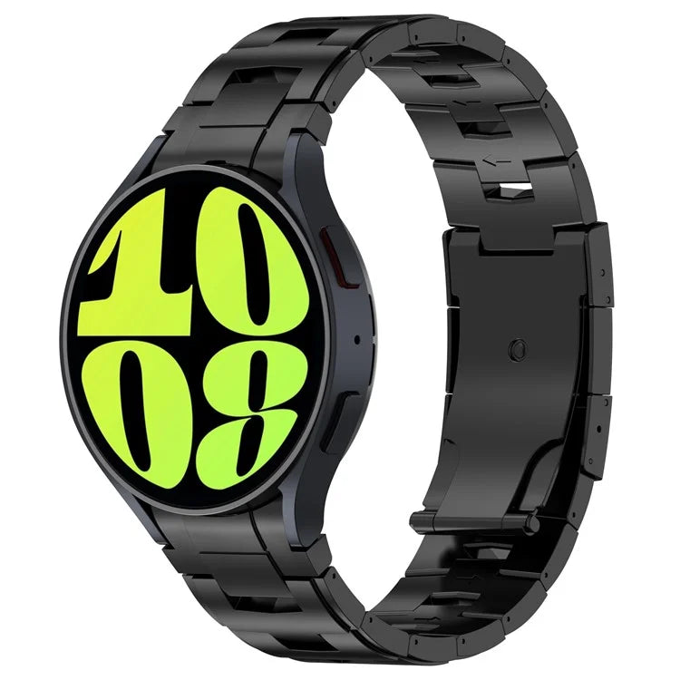 For Samsung Galaxy Watch6 / Watch6 Classic / Watch 5 Titanium Steel Watch Strap Quick Release Band