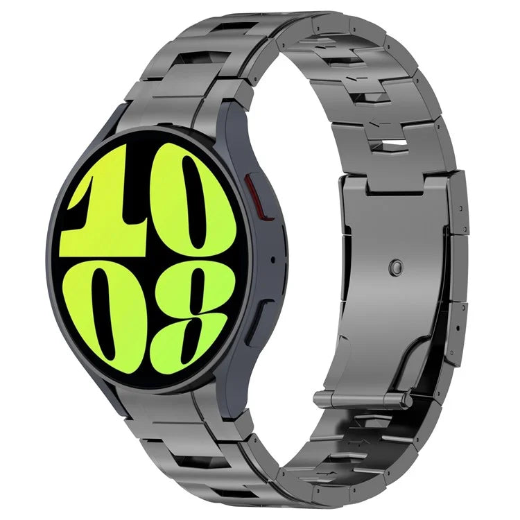 For Samsung Galaxy Watch6 / Watch6 Classic / Watch 5 Titanium Steel Watch Strap Quick Release Band