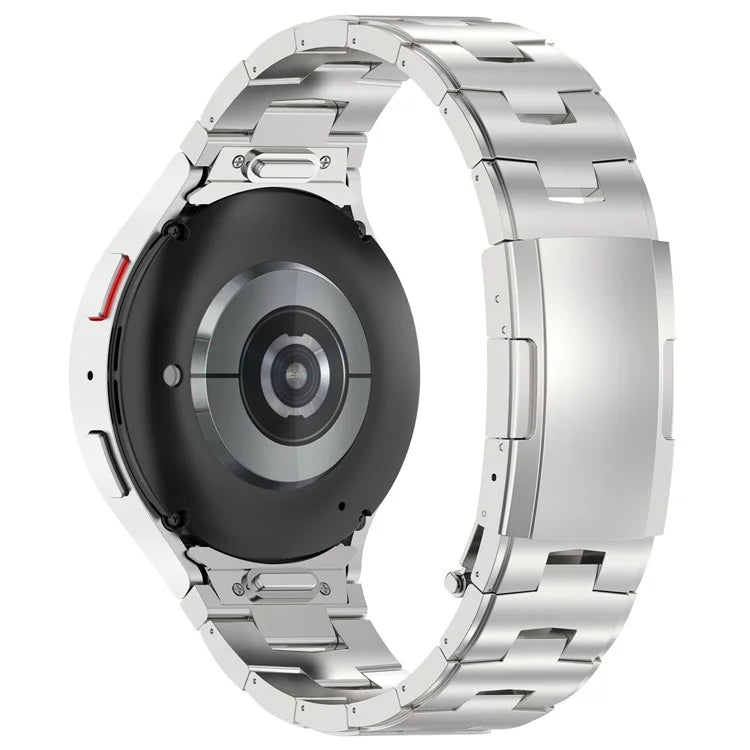 For Samsung Galaxy Watch6 / Watch6 Classic / Watch 5 Titanium Steel Watch Strap Quick Release Band