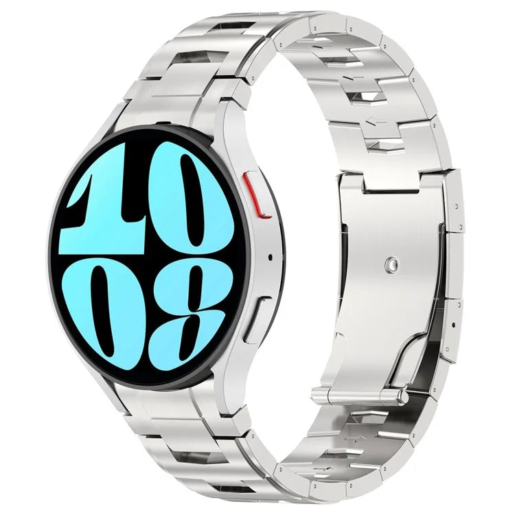 For Samsung Galaxy Watch6 / Watch6 Classic / Watch 5 Titanium Steel Watch Strap Quick Release Band