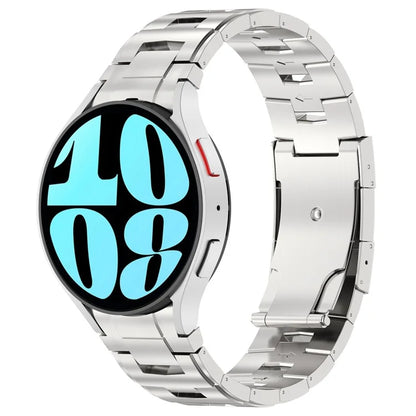 For Samsung Galaxy Watch6 / Watch6 Classic / Watch 5 Titanium Steel Watch Strap Quick Release Band
