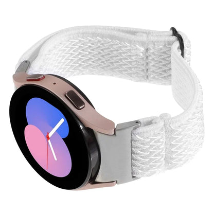 For Samsung Galaxy Watch6 / Watch6 Classic / Watch 5 Wave Shape Watch Strap Braided Wrist Band